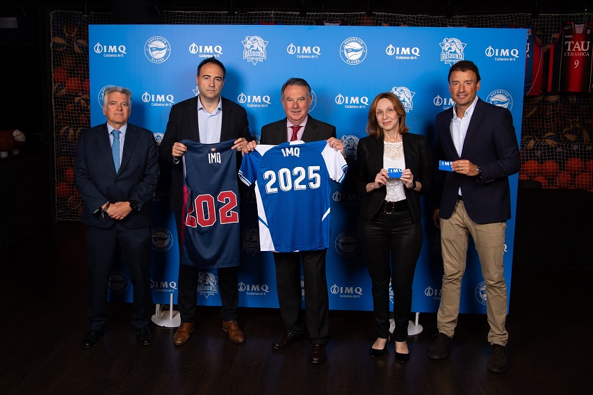Saski Baskonia y Deportivo Alavés renuevan por tres temporadas el acuerdo que les liga a IMQ como aseguradora médica oficial